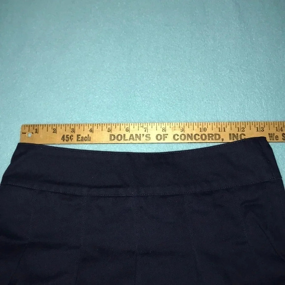 𝅺CHEROKEE uniform skort pleated adjustable waistband navy blue NWOT size 12 - Picture 6 of 8